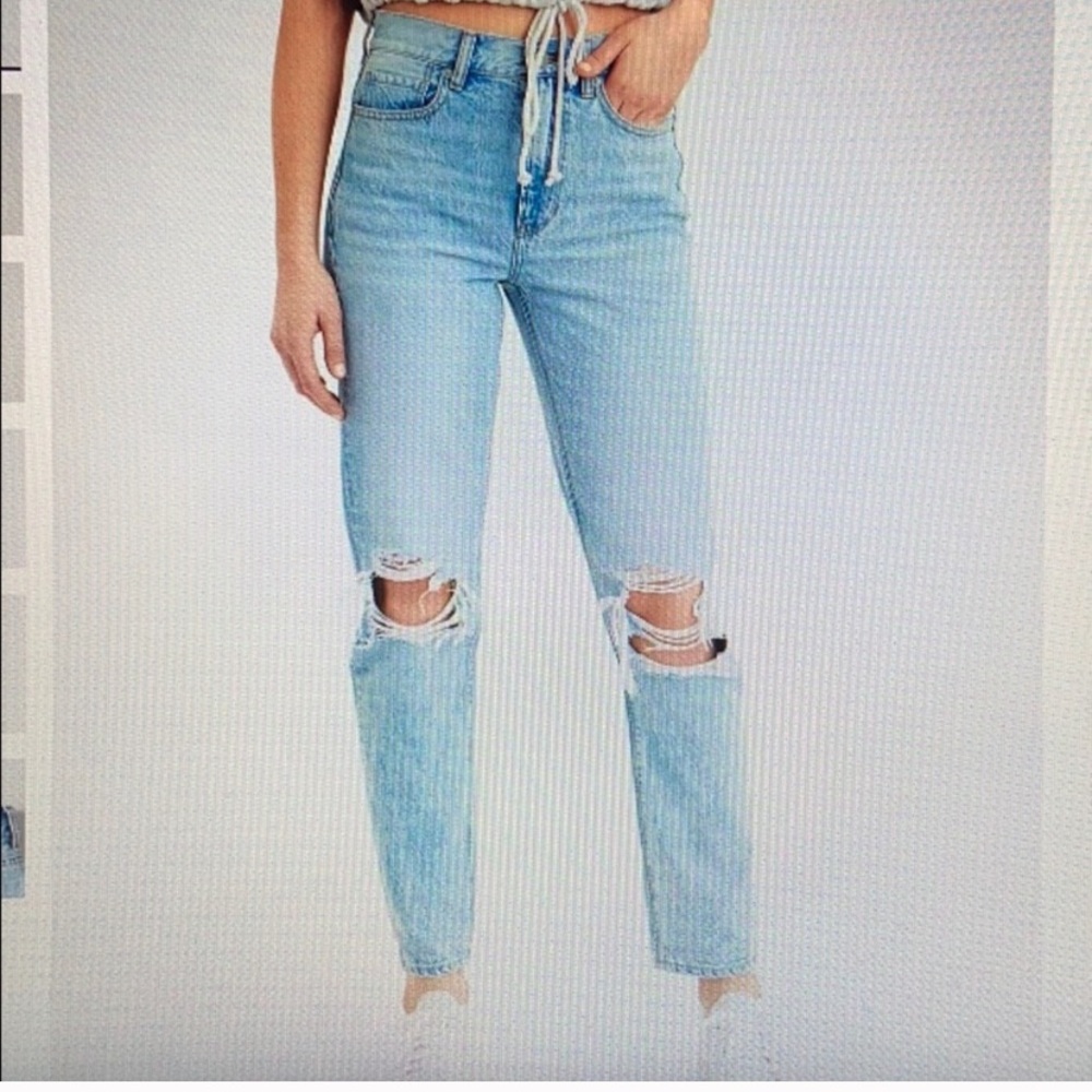 American eagle mom jeans